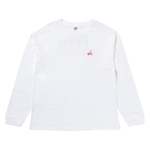 FAN FAN STEP ロングスリーブTシャツ/WHITE 詳細画像