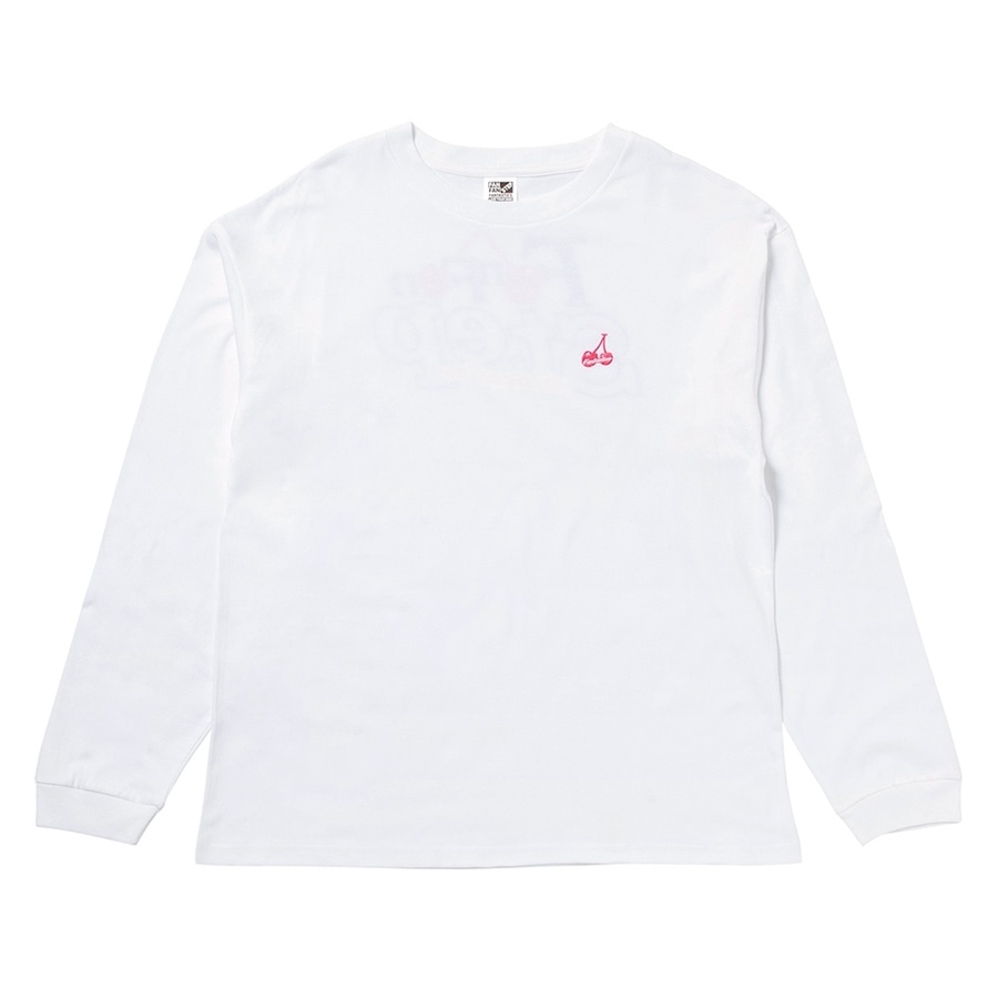 FAN FAN STEP ロングスリーブTシャツ/WHITE 詳細画像 WHITE 1