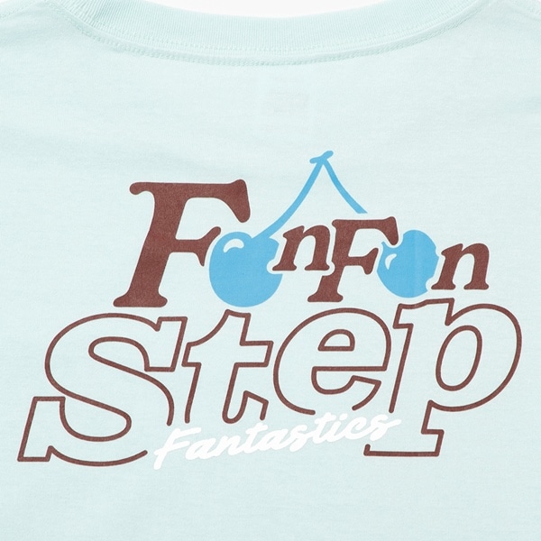 FAN FAN STEP ロングスリーブTシャツ/MINT BLUE 詳細画像