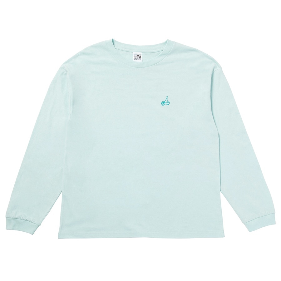 FAN FAN STEP ロングスリーブTシャツ/MINT BLUE 詳細画像 BLUE 1