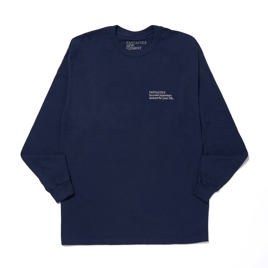 FAN FAN STEP Tee LS 詳細画像 NAVY 1