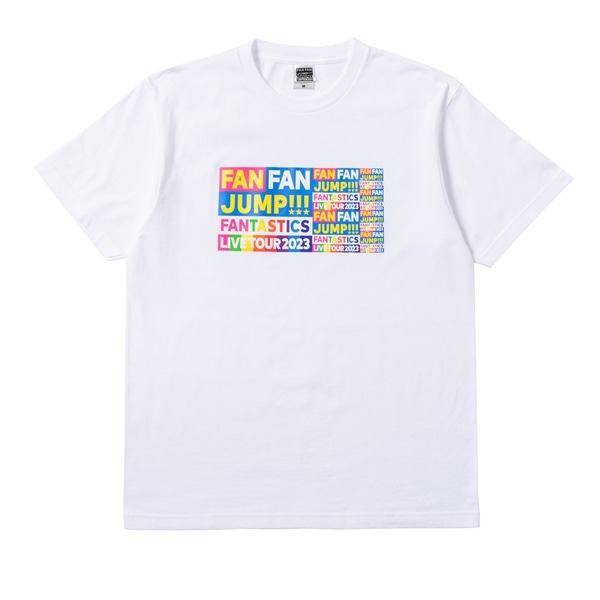 FAN FAN JUMP ツアーＴシャツ/WHITE