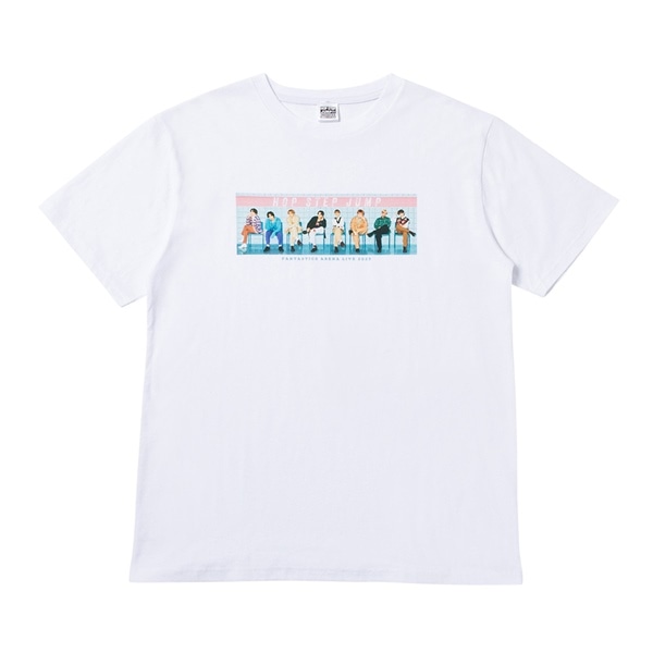 HOP STEP JUMP フォトTシャツ/WHITE