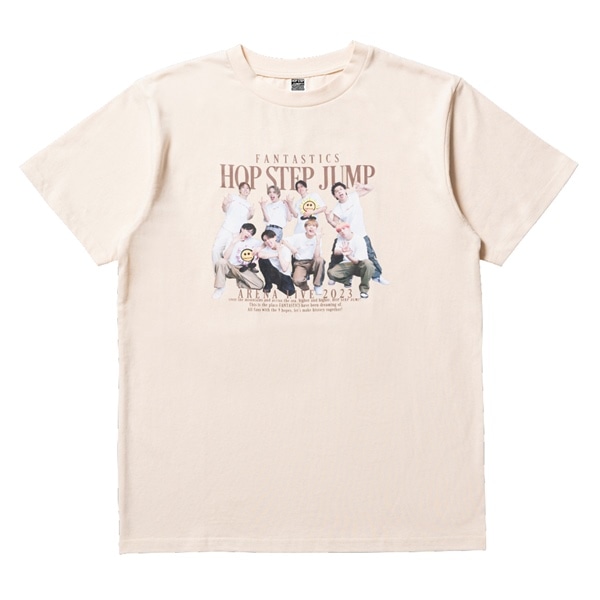 HOP STEP JUMP Special Thanks フォトTシャツ/BEIGE