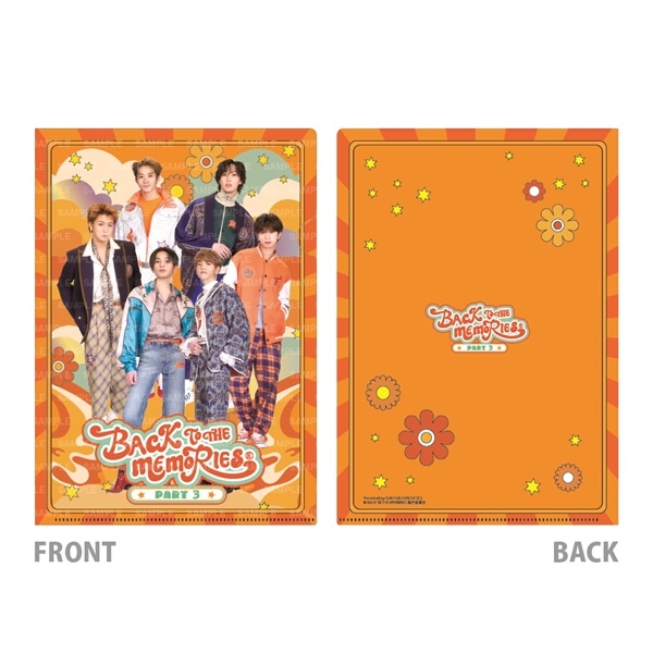 BACK TO THE MEMORIES PART3 クリアファイル2枚セット 詳細画像