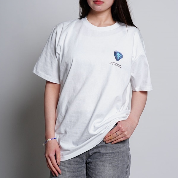 INTERSTELLATIC FANTASTIC ツアーTシャツ/WHITE 詳細画像