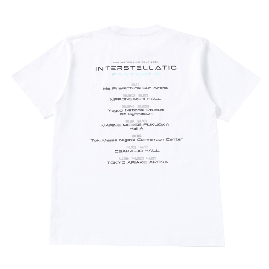 INTERSTELLATIC FANTASTIC ツアーTシャツ/WHITE 詳細画像 WHITE 1