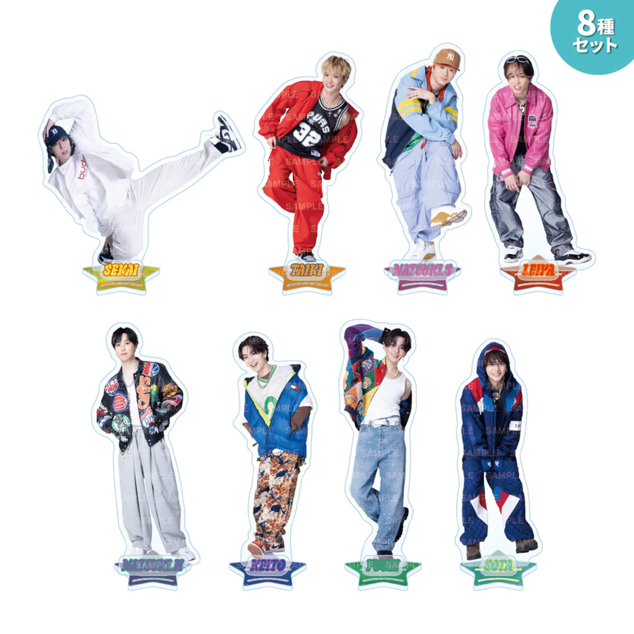 FANTASTICS アクスタセット
