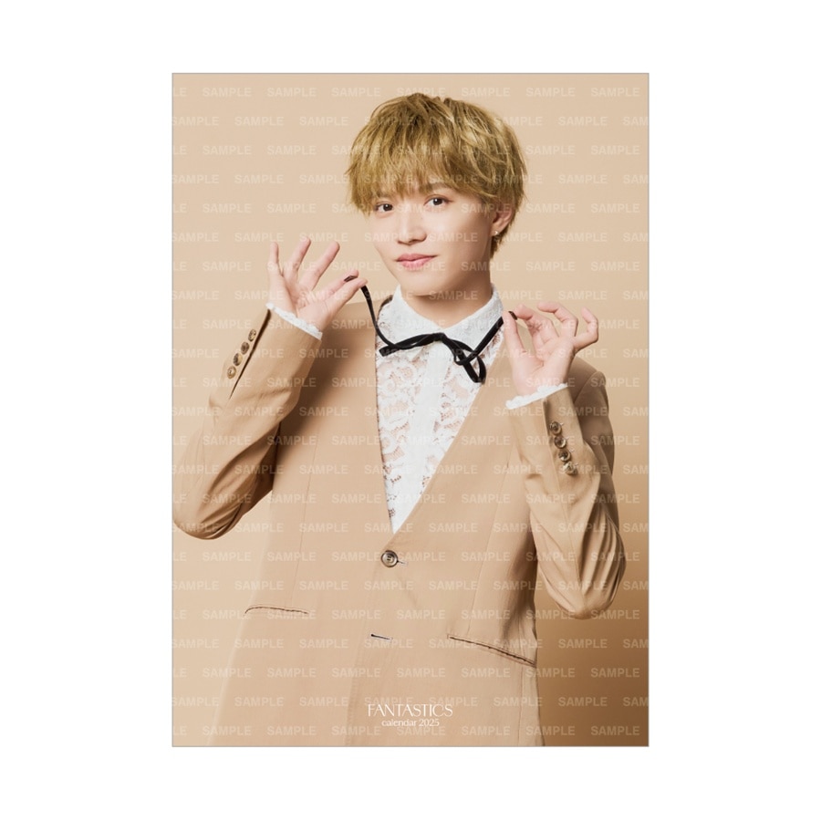 FANTASTICS 2025 カレンダー ファブリックポスター 詳細画像 佐藤大樹 1