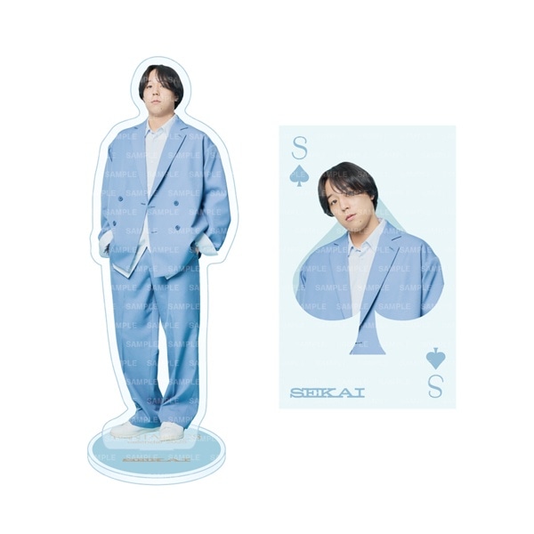 FANTASTICS 2025 カレンダー BIGアクリルスタンド&ステッカーセット 詳細画像