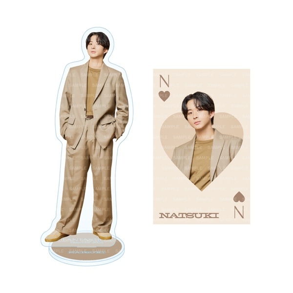 FANTASTICS 2025 カレンダー BIGアクリルスタンド&ステッカーセット 詳細画像