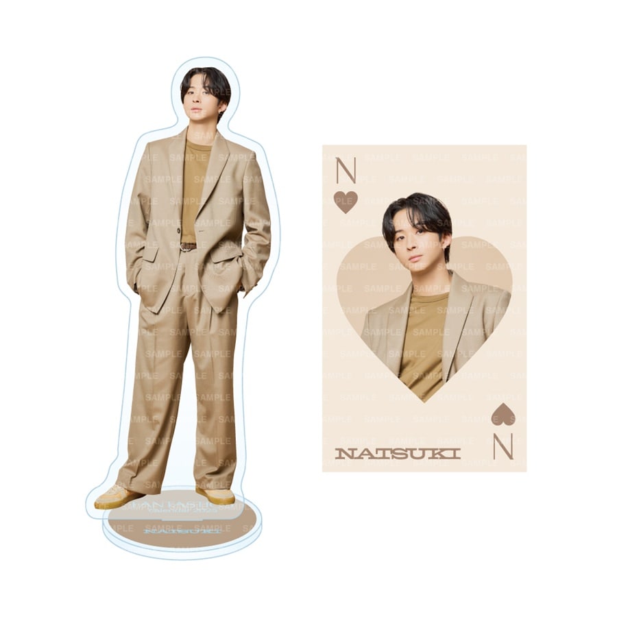 FANTASTICS 2025 カレンダー BIGアクリルスタンド&ステッカーセット 詳細画像 澤本夏輝 1