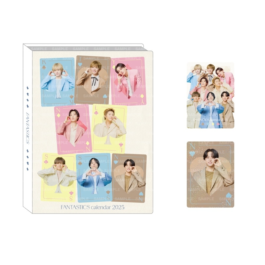FANTASTICS 2025 カレンダー フォトカードホルダー&フォトカード2枚セット 詳細画像 澤本夏輝 1