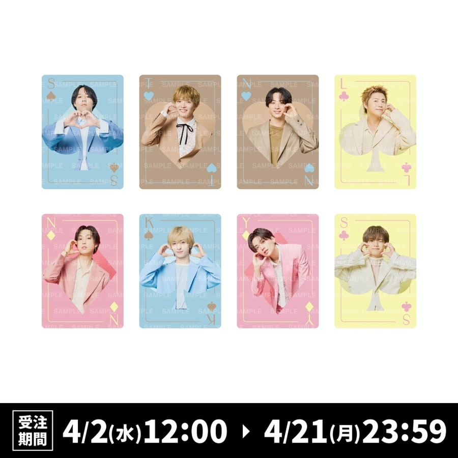 FANTASTICS 2025 カレンダー フォトカード8種セット 詳細画像 FANTASTICS 1