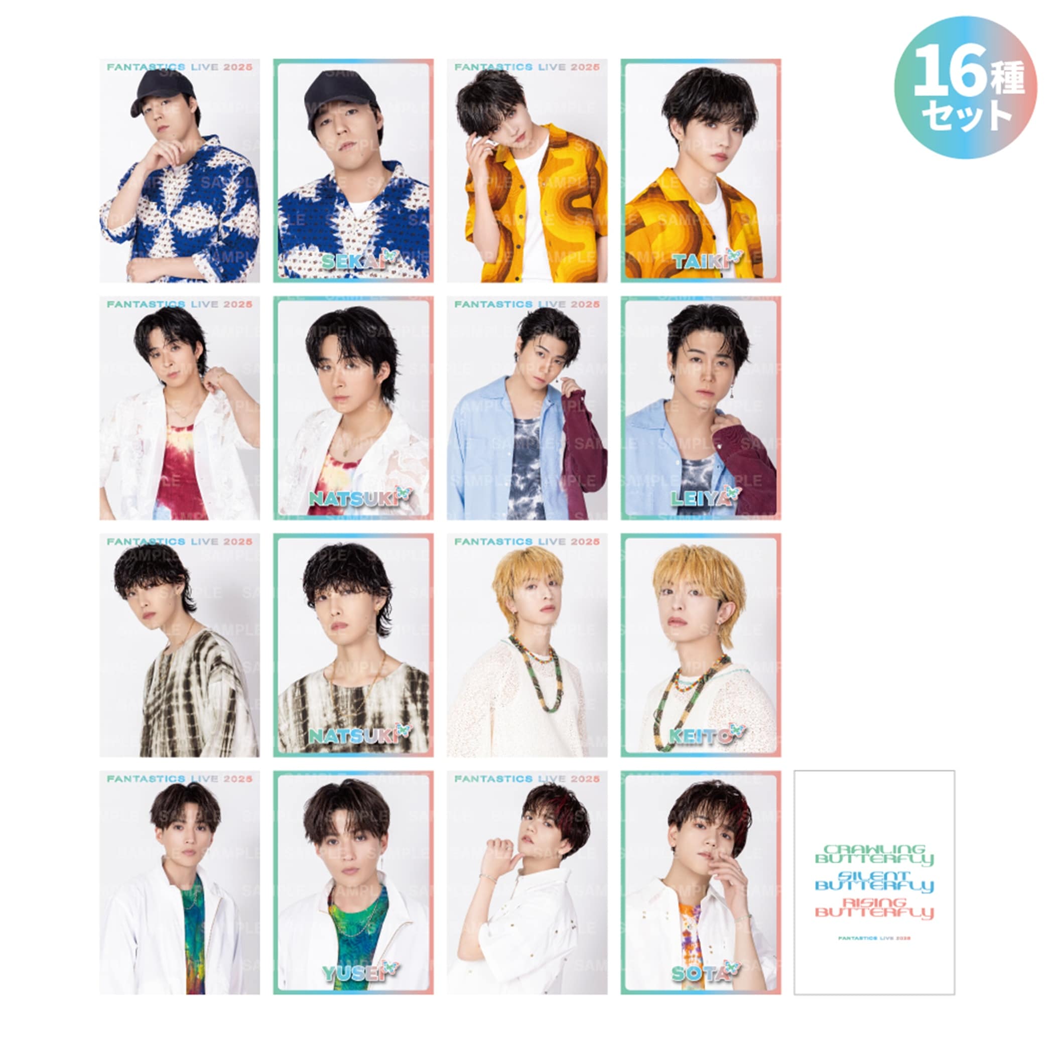 流行に  STATION TRIBE EXILE ONLINE フォトカード16種 STORE｜BUTTERFLY ミュージシャン