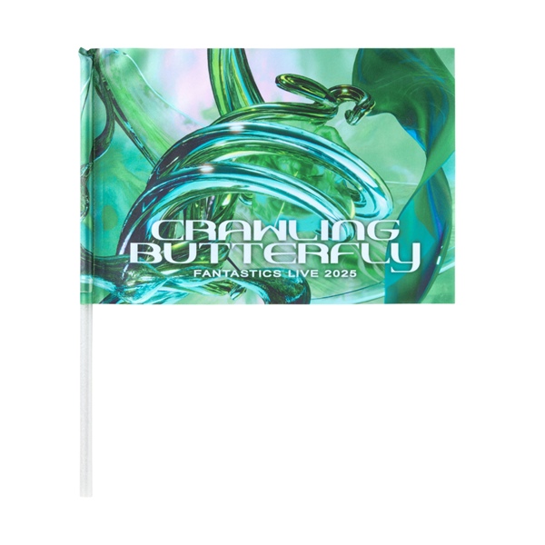 CRAWLING BUTTERFLY フラッグ