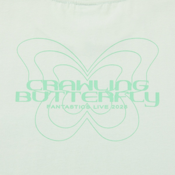 CRAWLING BUTTERFLY Tシャツ 詳細画像