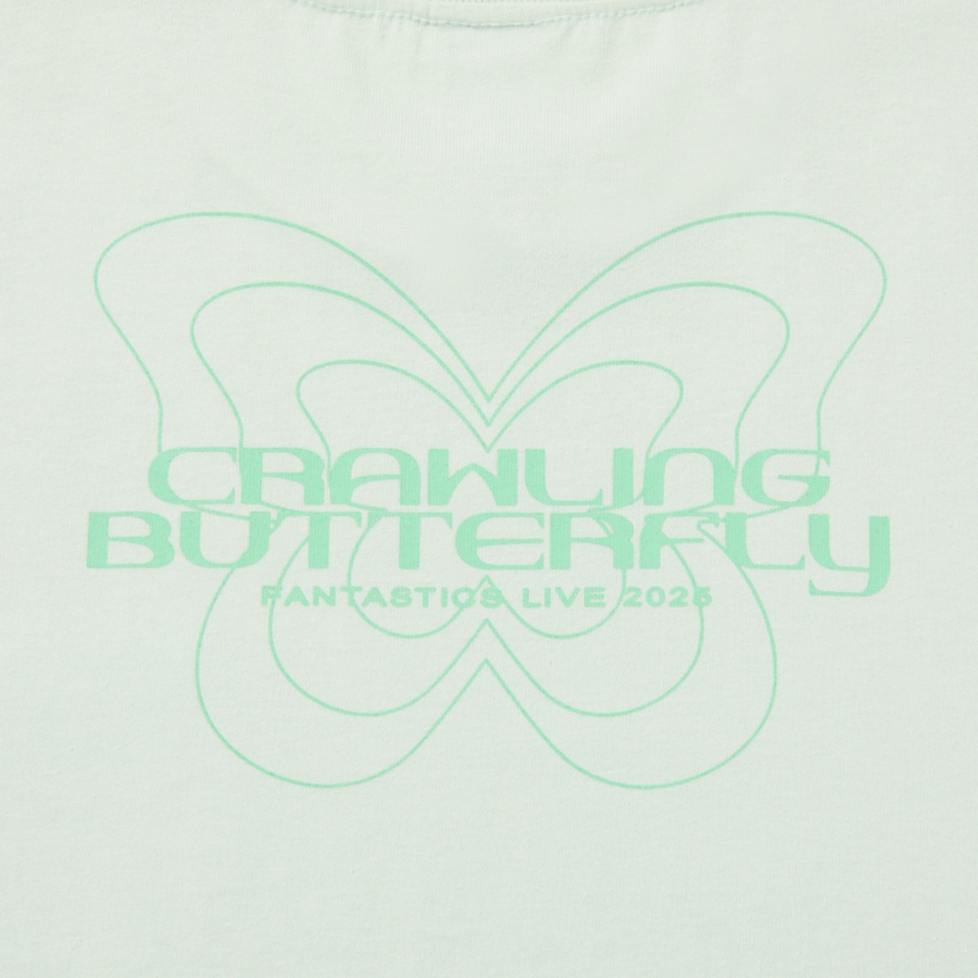 CRAWLING BUTTERFLY Tシャツ 詳細画像 カラー共通 3