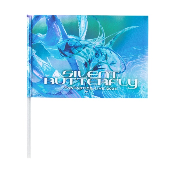 SILENT BUTTERFLY フラッグ