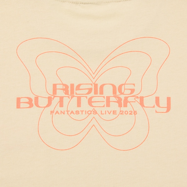 RISING BUTTERFLY Tシャツ 詳細画像