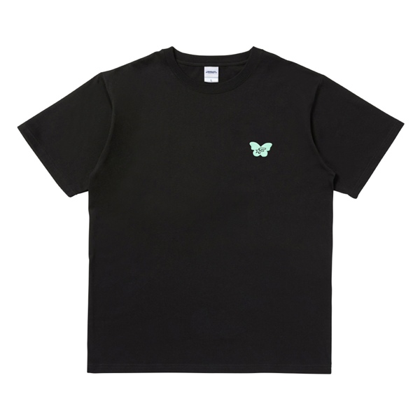 【会場限定】CRAWLING BUTTERFLY Tシャツ/BLACK