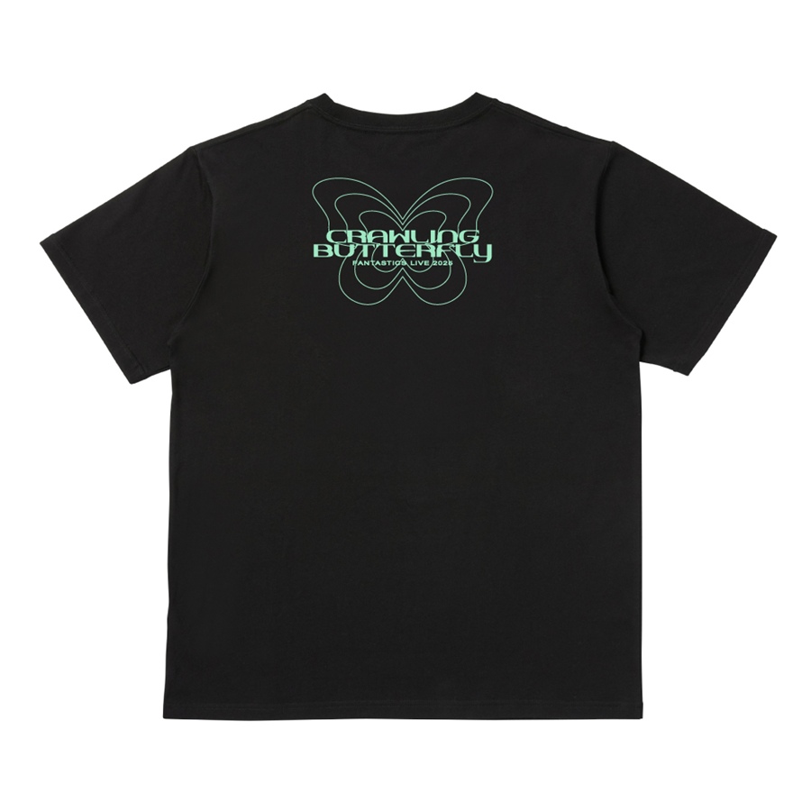 【会場限定】CRAWLING BUTTERFLY Tシャツ/BLACK 詳細画像 カラー共通 1