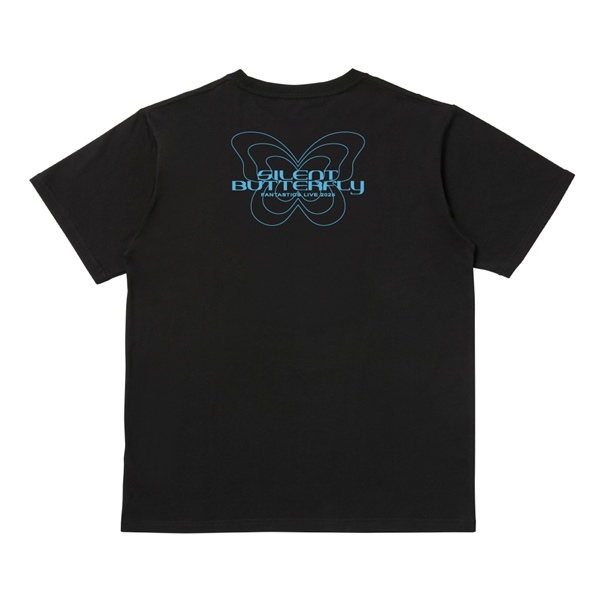 【会場限定】SILENT BUTTERFLY Tシャツ/BLACK 詳細画像