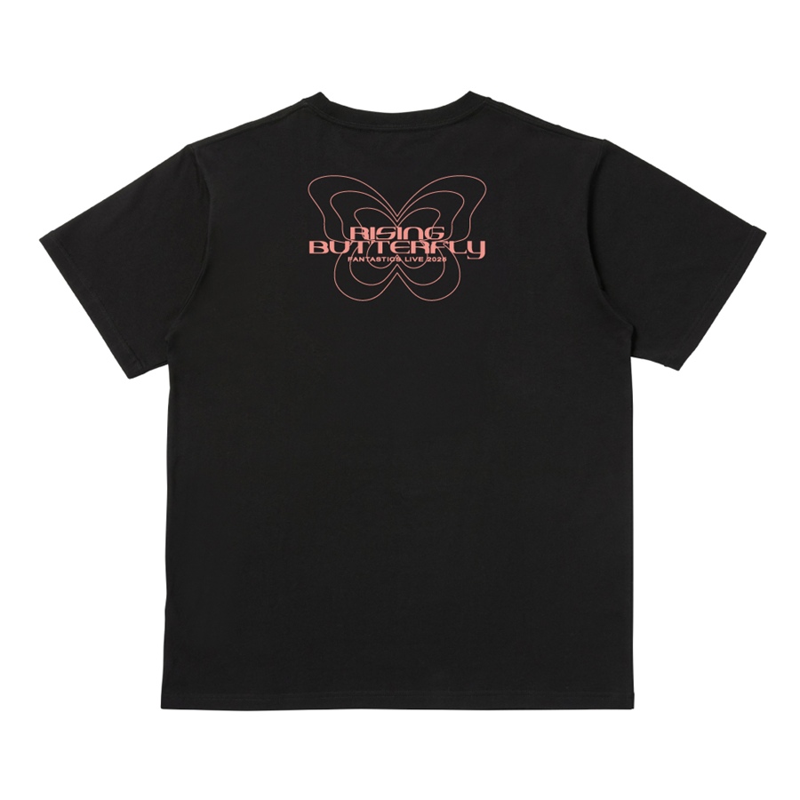 【会場限定】RISING BUTTERFLY Tシャツ/BLACK 詳細画像 カラー共通 1