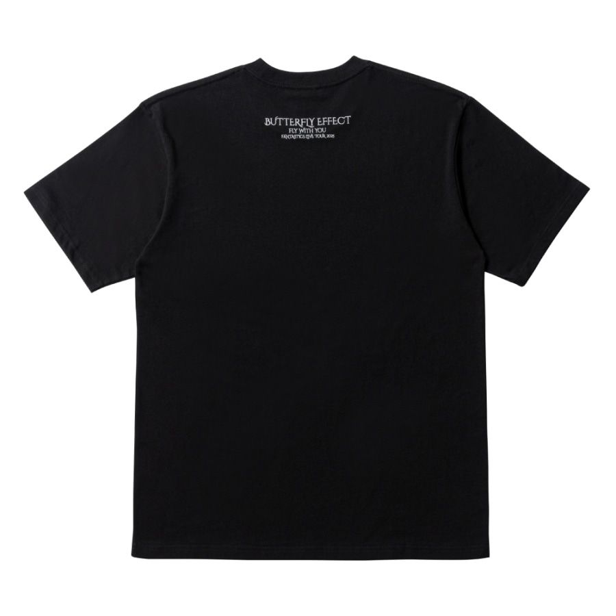 BUTTERFLY EFFECT -FLY WITH YOU- グラフィックTシャツ/BLACK 詳細画像 カラー共通 1