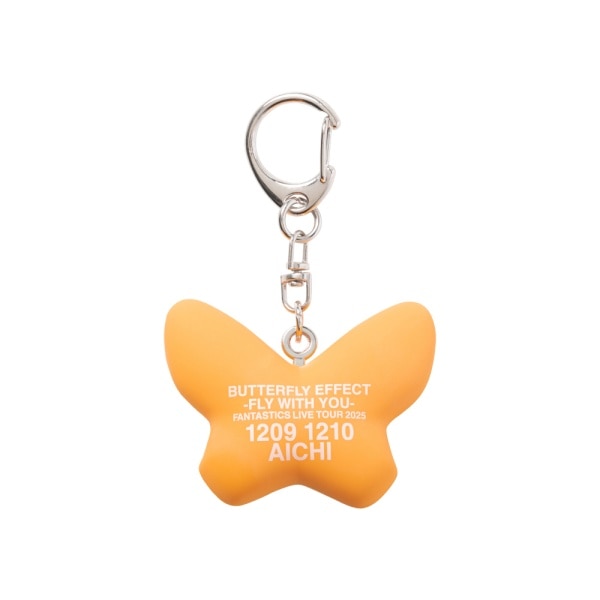 【愛知限定】BUTTERFLY EFFECT -FLY WITH YOU- ラバーキーホルダー 詳細画像