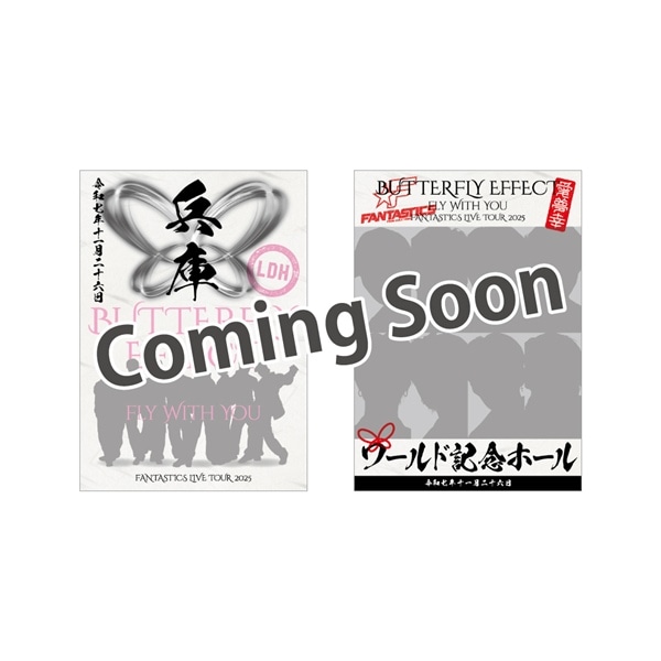 【11/26兵庫】BUTTERFLY EFFECT -FLY WITH YOU- 御楽印2枚セット