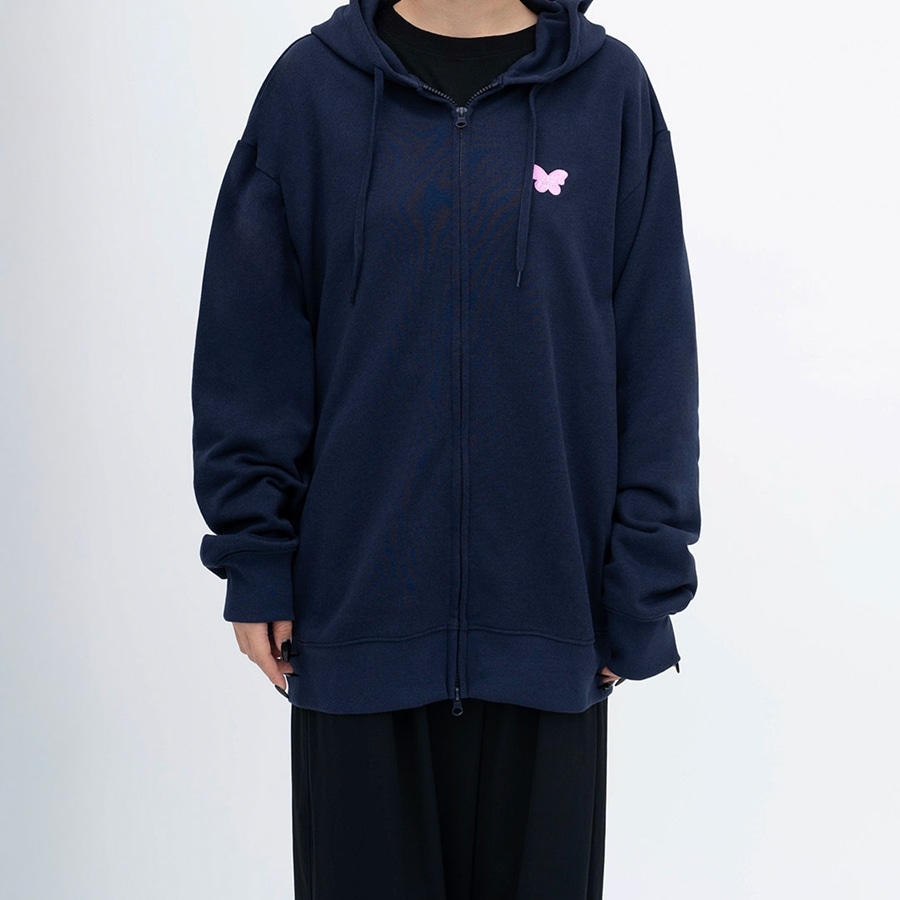 BUTTERFLY EFFECT -FLY WITH YOU- パーカー/NAVY 詳細画像 カラー共通 4