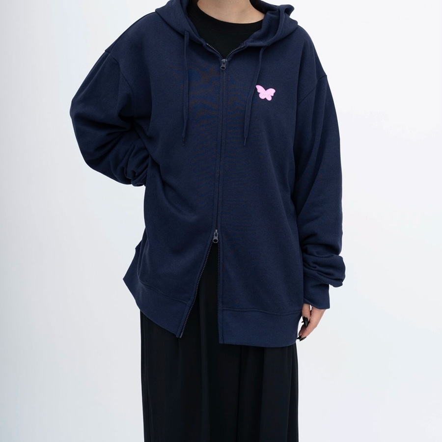 BUTTERFLY EFFECT -FLY WITH YOU- パーカー/NAVY 詳細画像 カラー共通 5