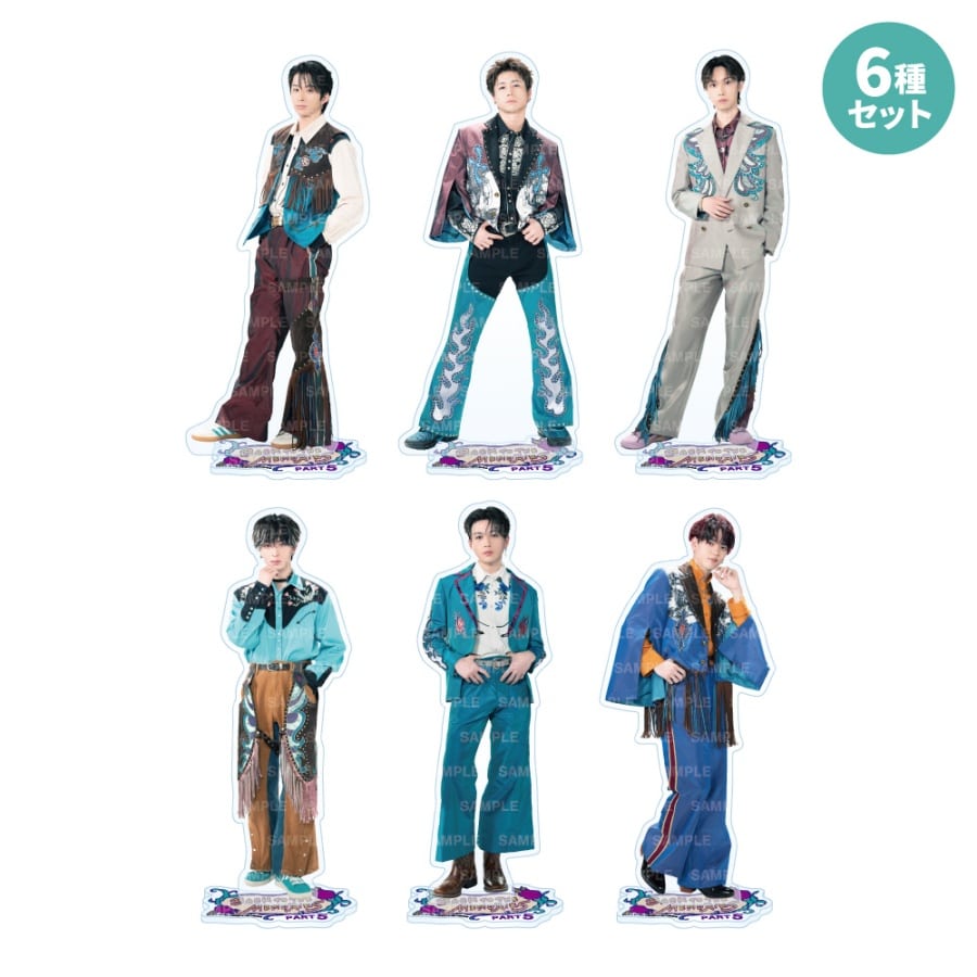 BACK TO THE MEMORIES PART5 BIGアクリルスタンドA 6種セット 詳細画像 OTHER 1