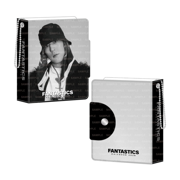 FANTASTICS 2026 カレンダー ミニフォトカードホルダー&フォトカードセット 詳細画像