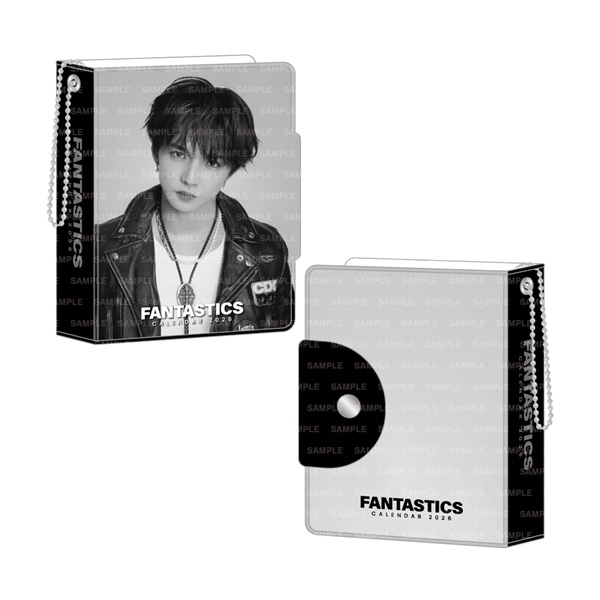 FANTASTICS 2026 カレンダー ミニフォトカードホルダー&フォトカードセット 詳細画像