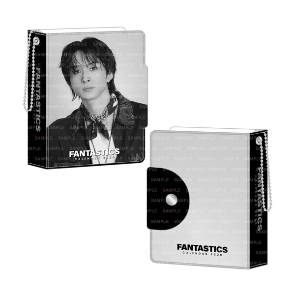 FANTASTICS 2026 カレンダー ミニフォトカードホルダー&フォトカードセット 詳細画像