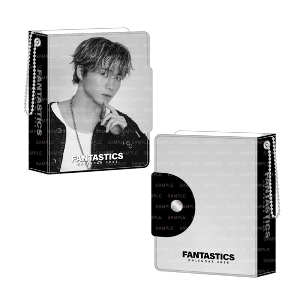 FANTASTICS 2026 カレンダー ミニフォトカードホルダー&フォトカードセット 詳細画像