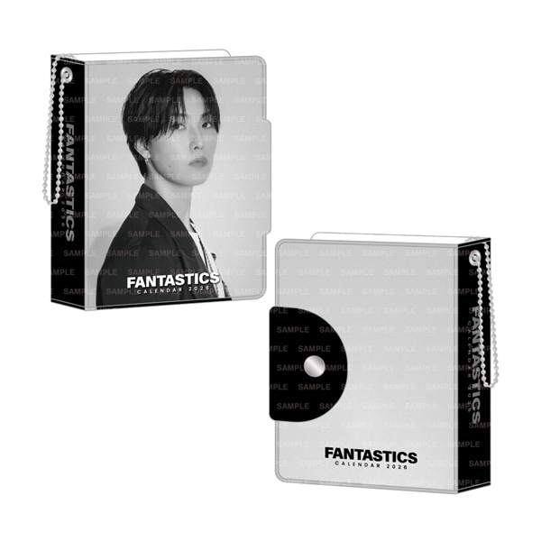 FANTASTICS 2026 カレンダー ミニフォトカードホルダー&フォトカードセット 詳細画像