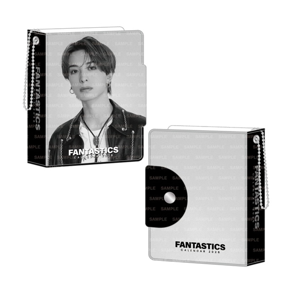 FANTASTICS 2026 カレンダー ミニフォトカードホルダー&フォトカードセット 詳細画像