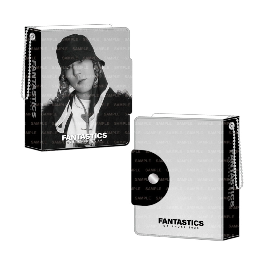 FANTASTICS 2026 カレンダー ミニフォトカードホルダー&フォトカードセット 詳細画像 世界 1