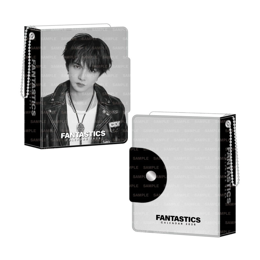 FANTASTICS 2026 カレンダー ミニフォトカードホルダー&フォトカードセット 詳細画像 佐藤大樹 1
