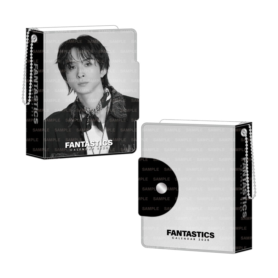 FANTASTICS 2026 カレンダー ミニフォトカードホルダー&フォトカードセット 詳細画像 澤本夏輝 1