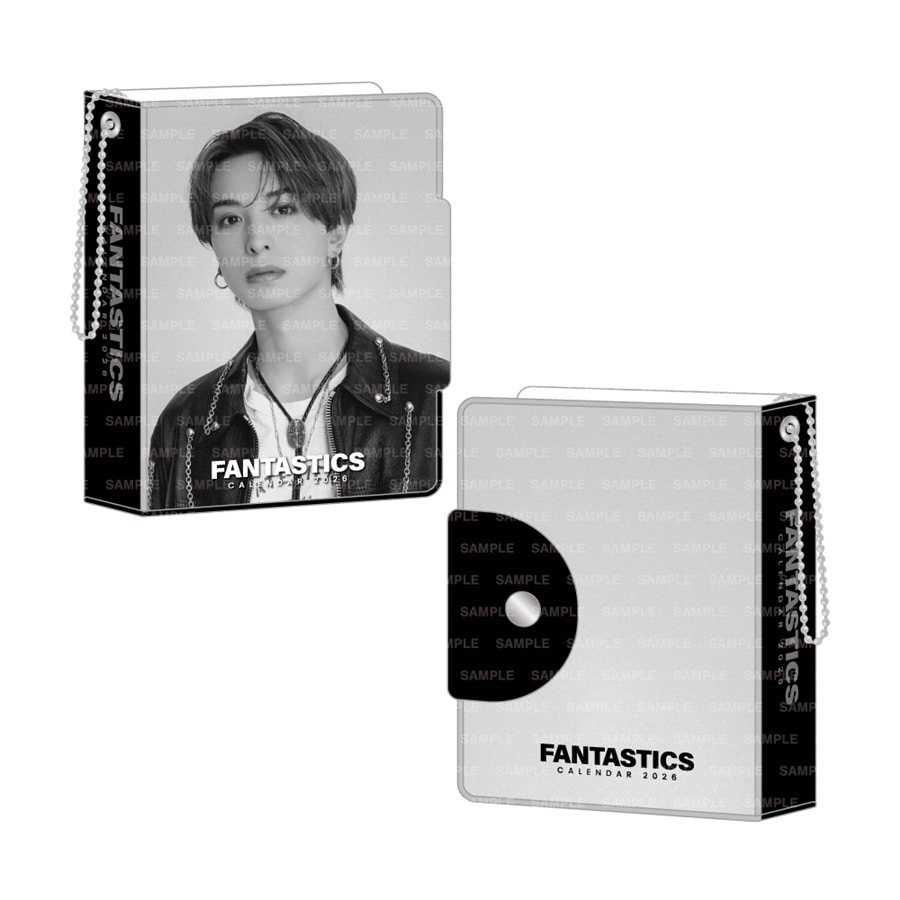 FANTASTICS 2026 カレンダー ミニフォトカードホルダー&フォトカードセット 詳細画像 木村慧人 1