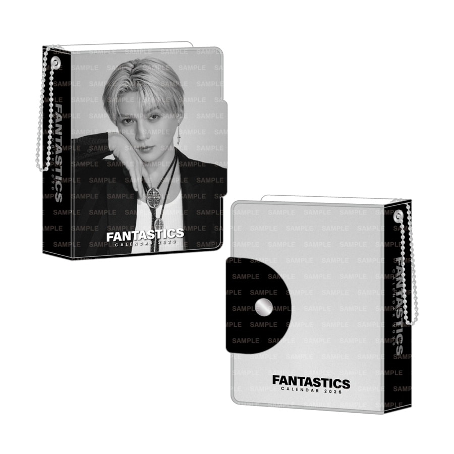 FANTASTICS 2026 カレンダー ミニフォトカードホルダー&フォトカードセット 詳細画像 八木勇征 1