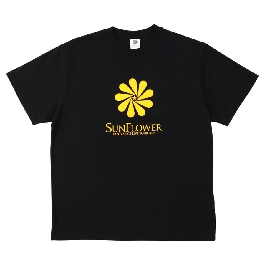 SUNFLOWER ツアーTシャツ/BLACK 詳細画像 BLACK 1