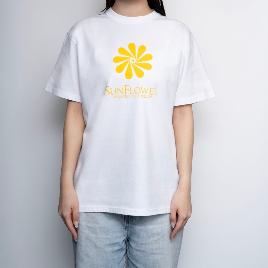 SUNFLOWER ツアーTシャツ/WHITE 詳細画像 カラー共通 4