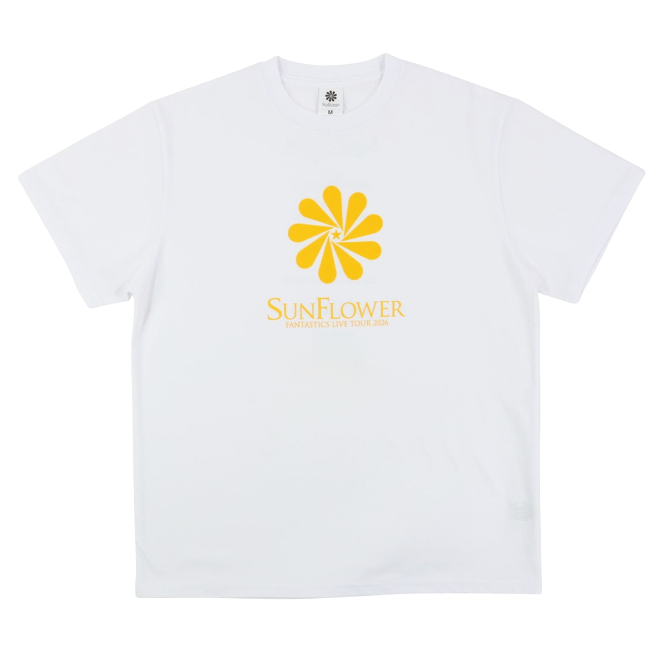 EXILE TRIBE STATION ONLINE STORE｜SUNFLOWER ツアーTシャツ/WHITE