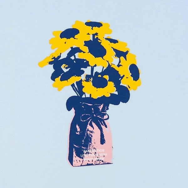 SUNFLOWER グラフィックTシャツ/BLUE 詳細画像