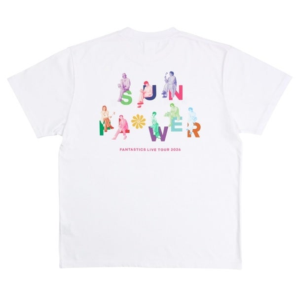 【FC限定】SUNFLOWER フォトTシャツ/WHITE